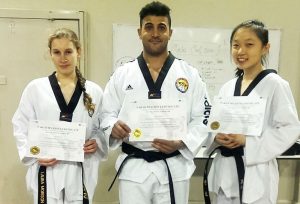 Rosa Li Australian Taekwondo Champion at Pinnacle Taekwondo Martial Arts in Sydney