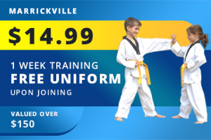 Offers-Pinnacle Taekwondo Martial Arts in Marrickville Inner West Sydney for kids teens and adults