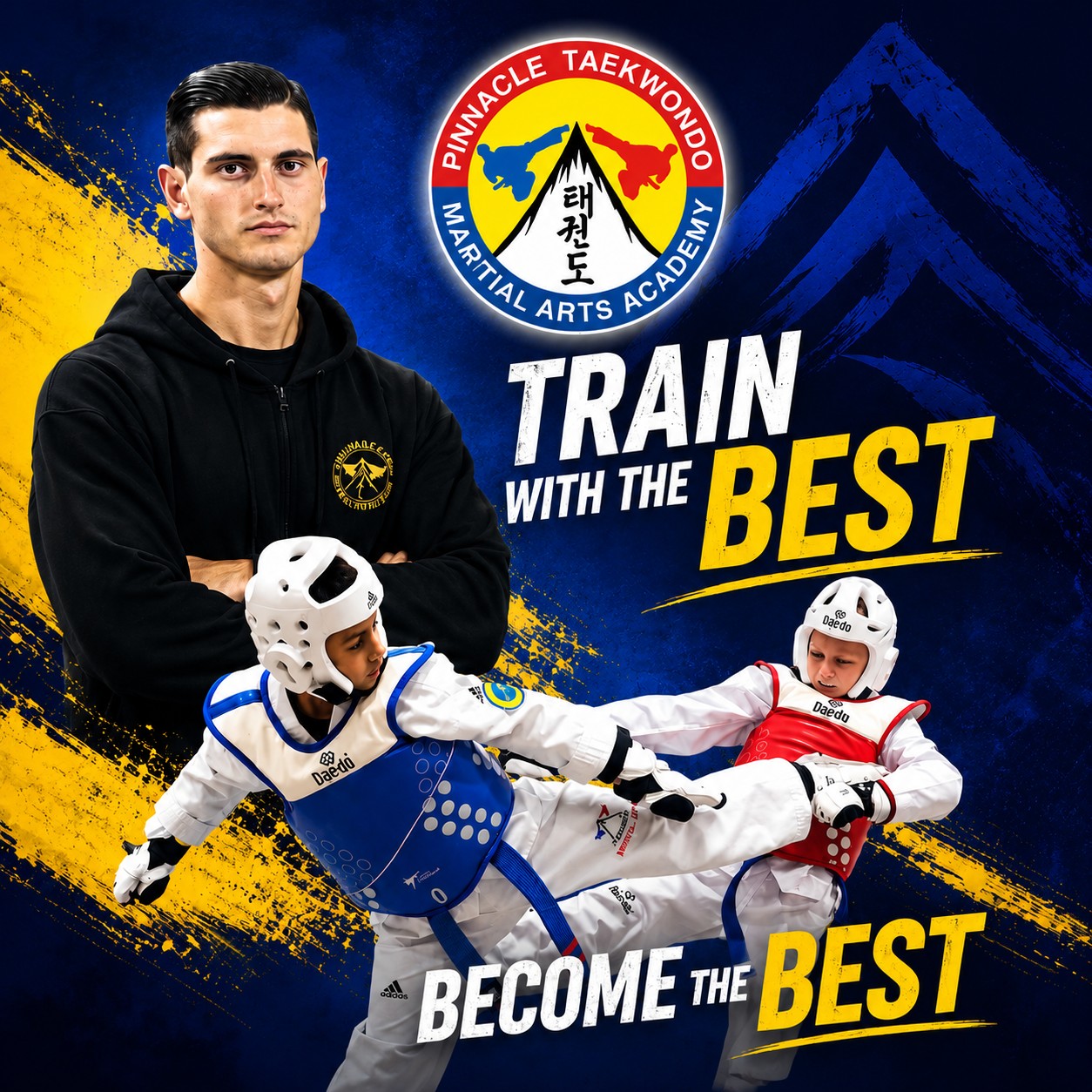 Christian Tarlamis, Elite Olympic Sports Taekwondo Coach at Pinnacle Taekwondo Martial Arts in Sydney's Inner west Marrickville, Earlwood Canterbury, Chester Hill Bankstown area, and Caddens Penrith area Western Sydney