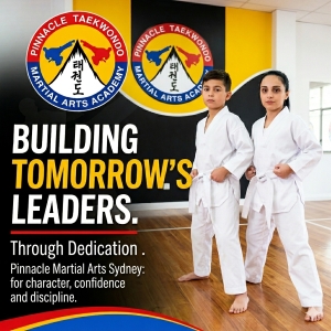Character Development at Pinnacle Taekwondo Martial Arts in Sydney for kids teens and adults