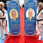 Elite Taekwondo Grand Masters, GM Greg Wyllie and GM Hassan Iskandar PhD OAM