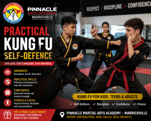 Practical Kung Fu Self-Defence Classes | Pinnacle Martial Arts Marrickville