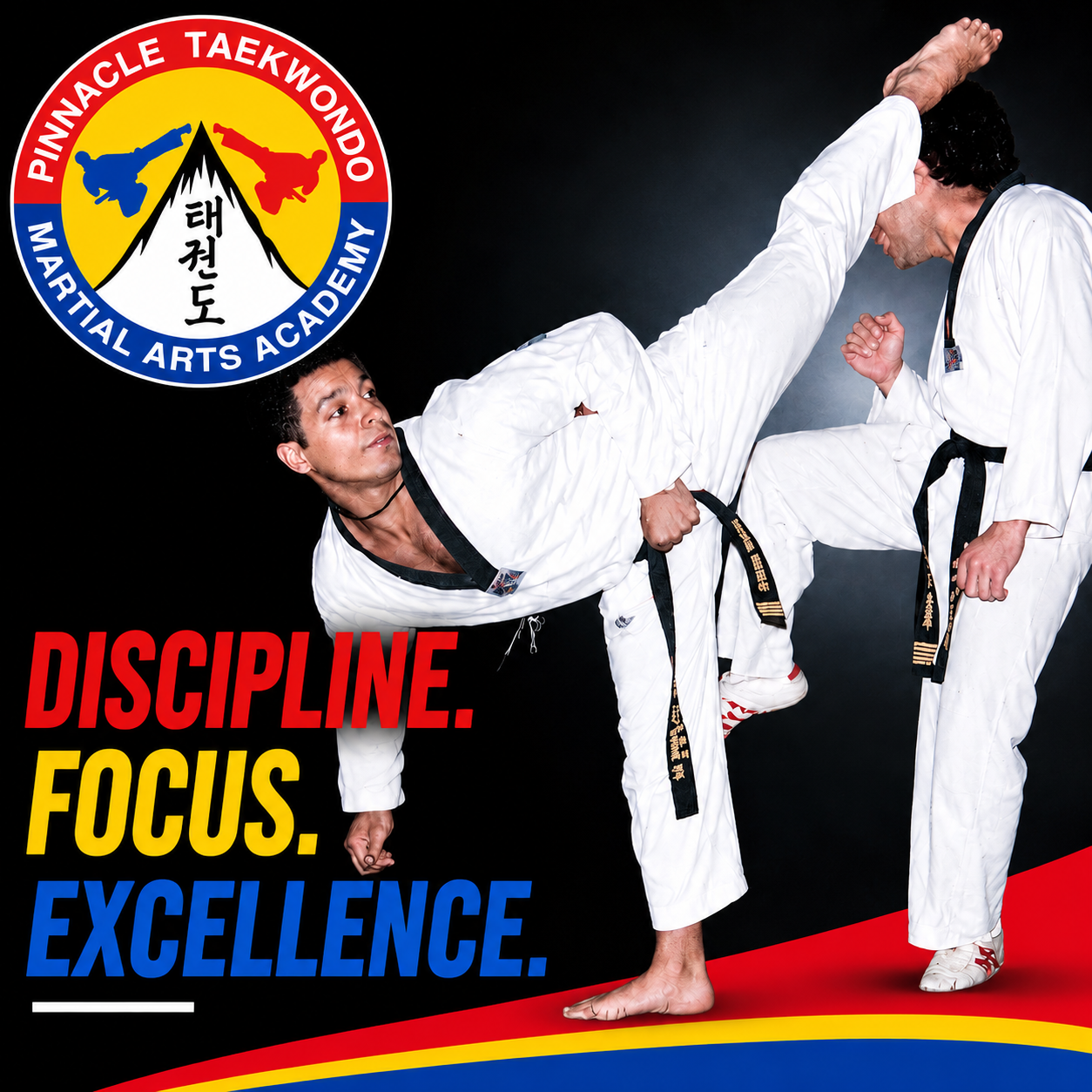 Tony Ibrahim Taekwondo Champion, 8th dan Martial Arts Grandmaster at Pinnacle Taekwondo Martial Arts in Sydney