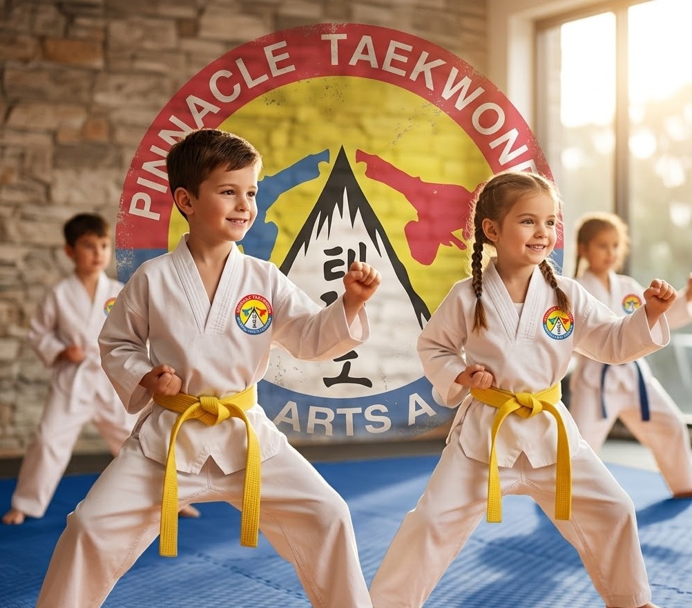 Become Confident Leaders at Pinnacle Taekwondo Martial Arts in Sydney's Marrickville, Earlwood, Chester Hill, and Caddens in Penrith