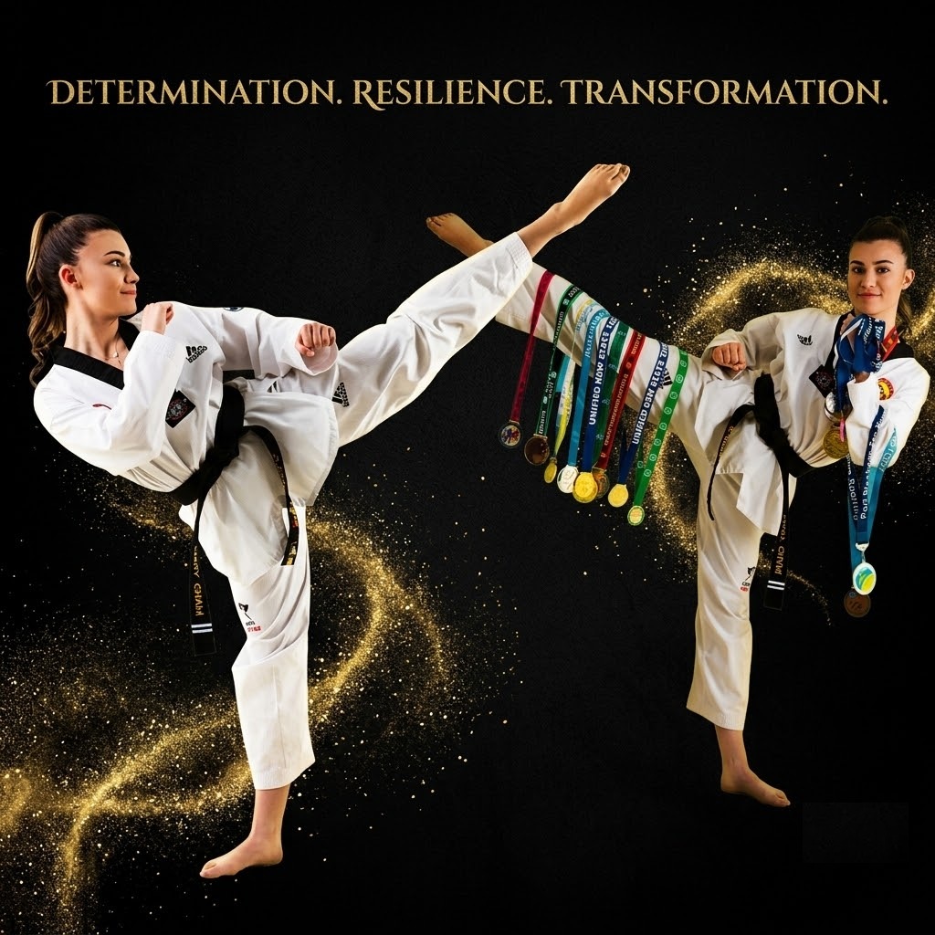 Mary Cham Taekwondo Champion at Sydney's Top Martial Arts Academy Pinnacle Martial Arts Marrickville