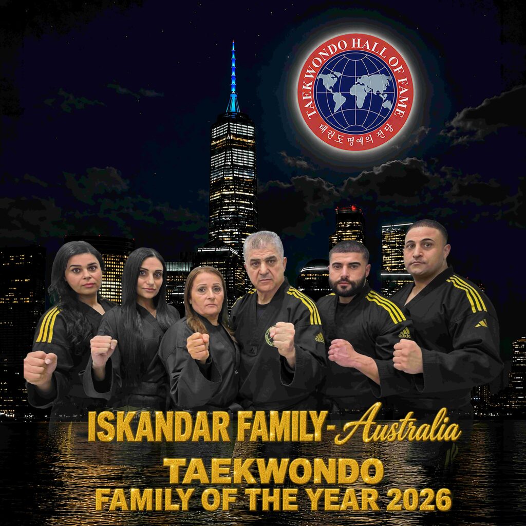 Iskandar Family, Official Taekwondo Hall of Fame Family of the Year 2026