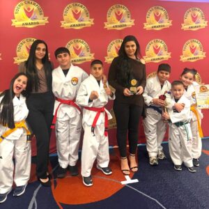 Pinnacle Taekwondo Sydney Triumphs at Young Champions Awards SPORTS TEAM , SPORTS JUNIOR Award, and Academic Finalist Honoured